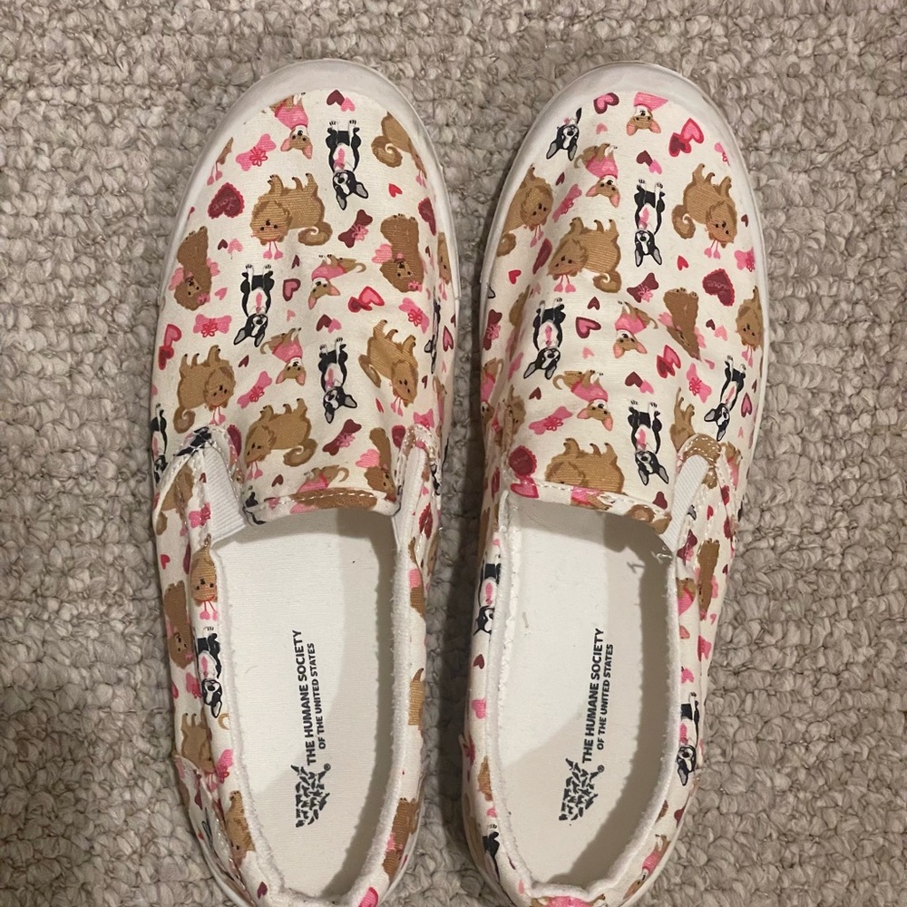 Sneakers Dogs Boston Terrier Chihuahua Pomeranian Print - Humane Society